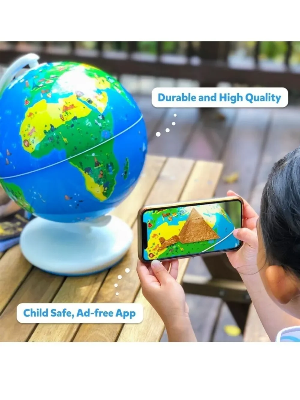 Kids Educational Interactive World Globe Orboot Shifu